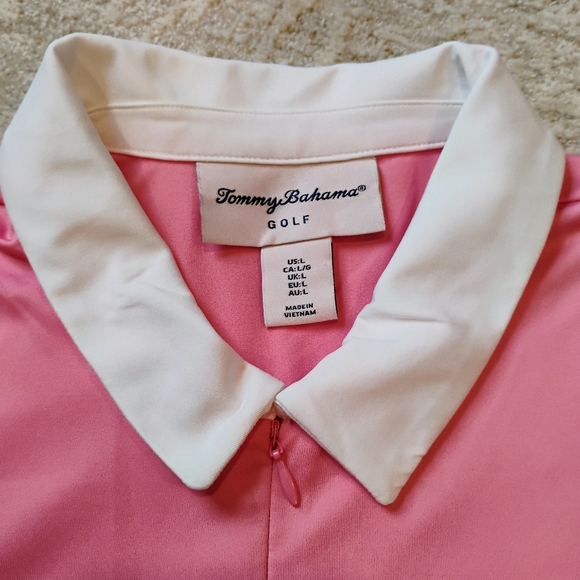 NWT L Tommy Bahama Golf Pink Sleeveless Golf Tennis Active Top NEW - Picture 4 of 8